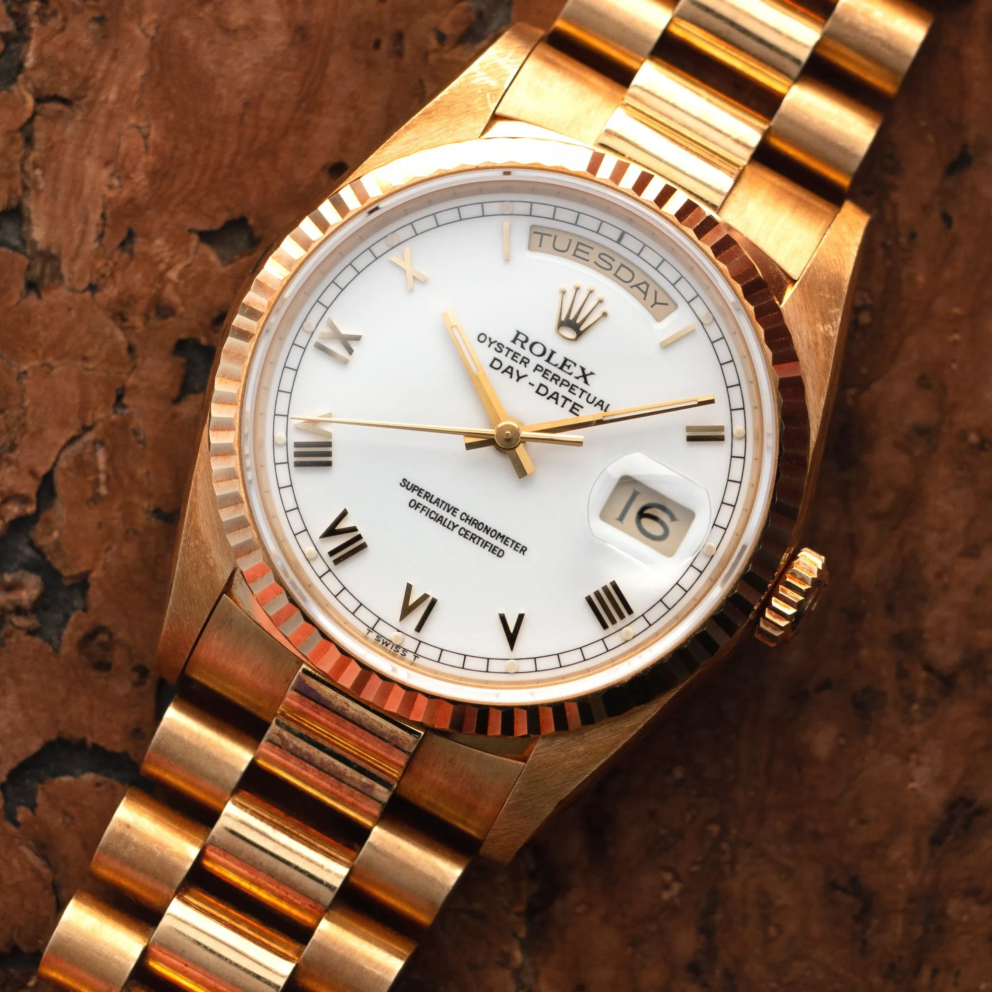 Rolex Day-Date yellow gold Ref. 18238