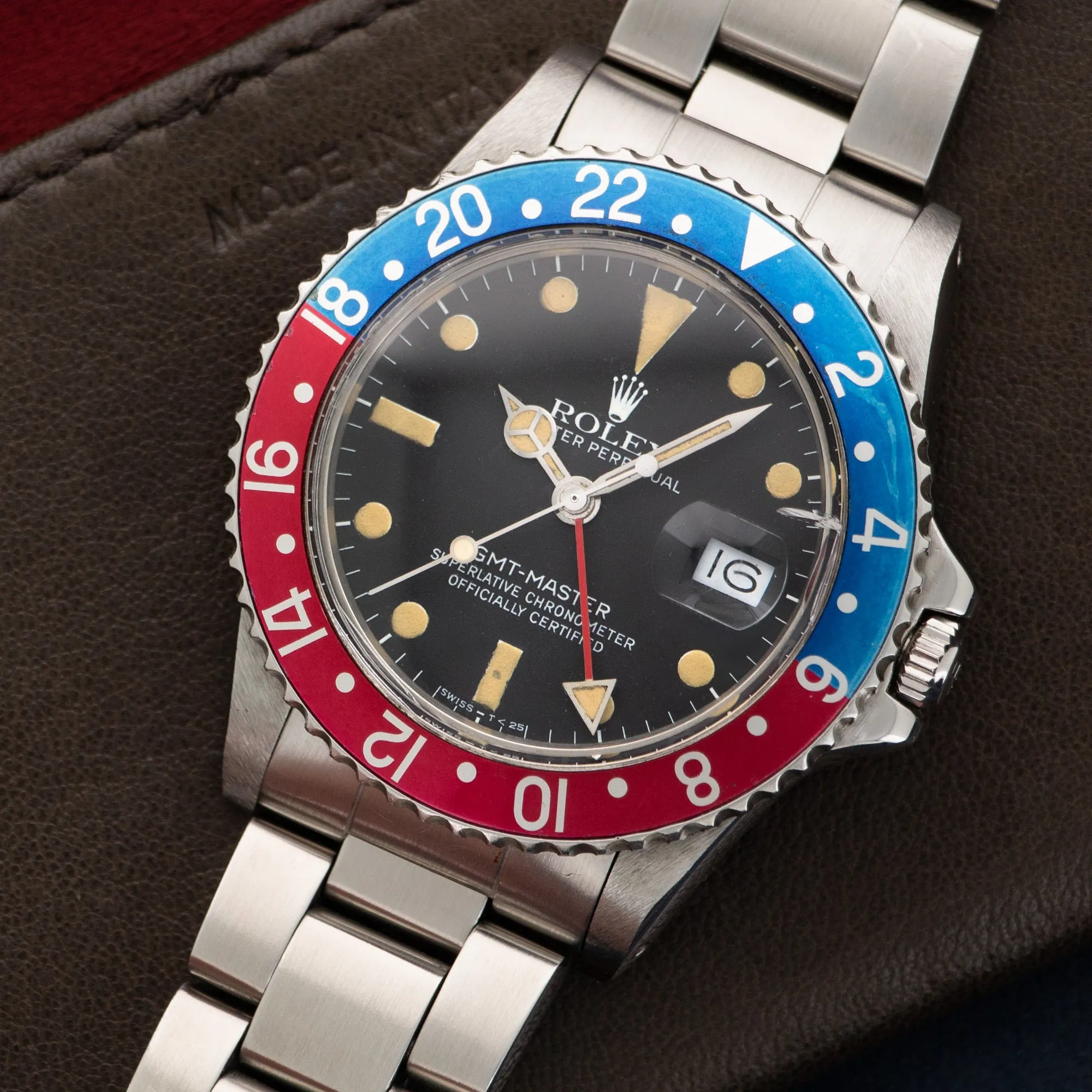 Rolex GMT-Master Pepsi Watch Ref. 16750