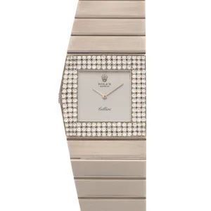 Rolex White Gold King Midas Diamond Watch Ref. 4609