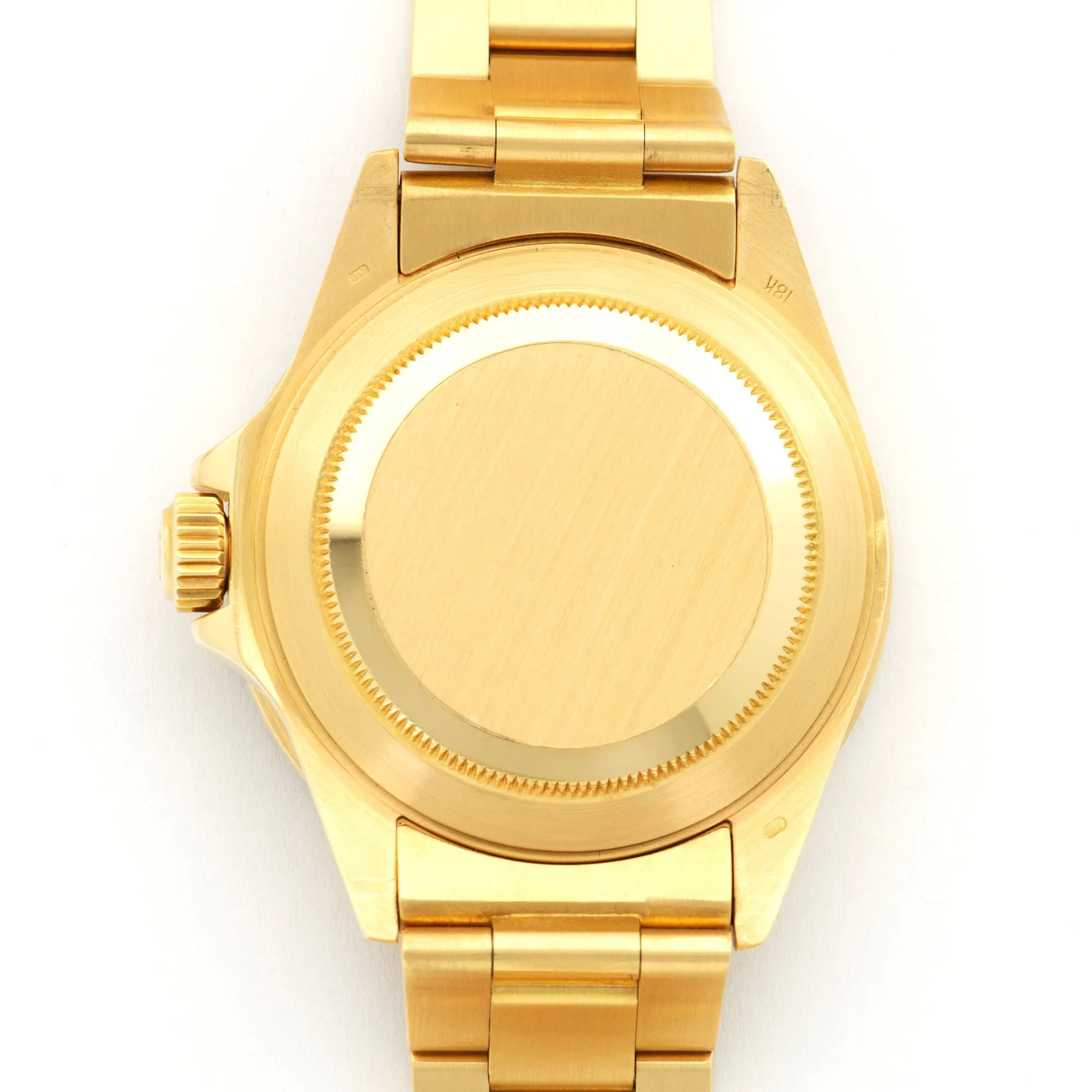 Rolex Yellow Gold Submariner Diamond & Sapphire Watch Ref. 16808