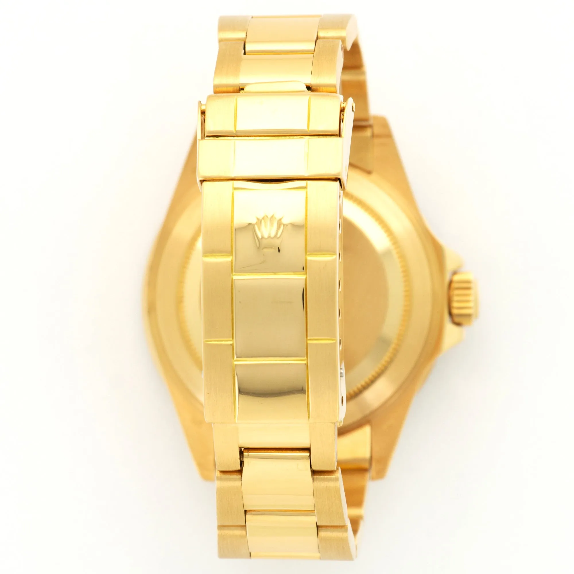 Rolex Yellow Gold Submariner Diamond & Sapphire Watch Ref. 16808