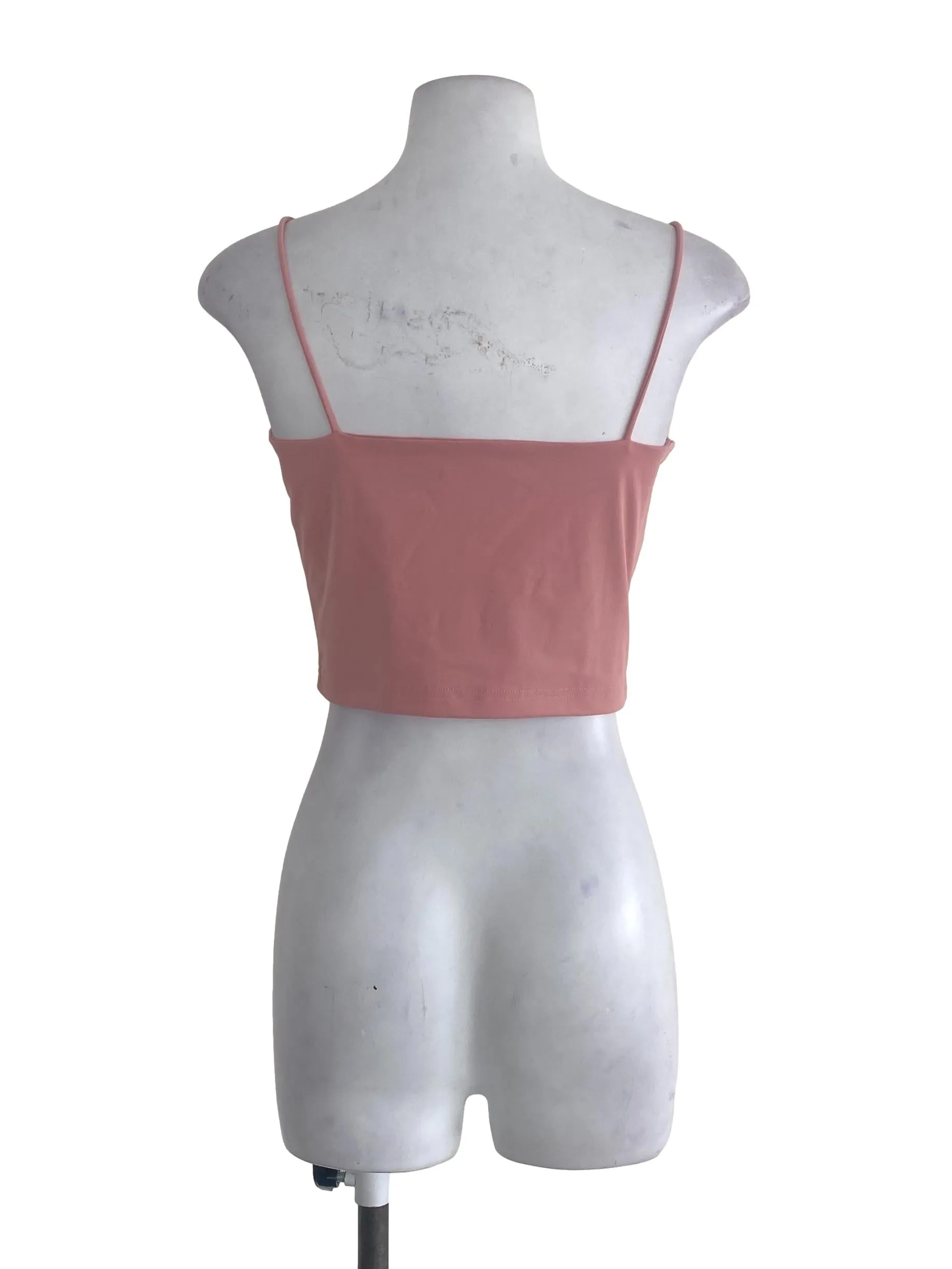 Rose Plain Crop Top