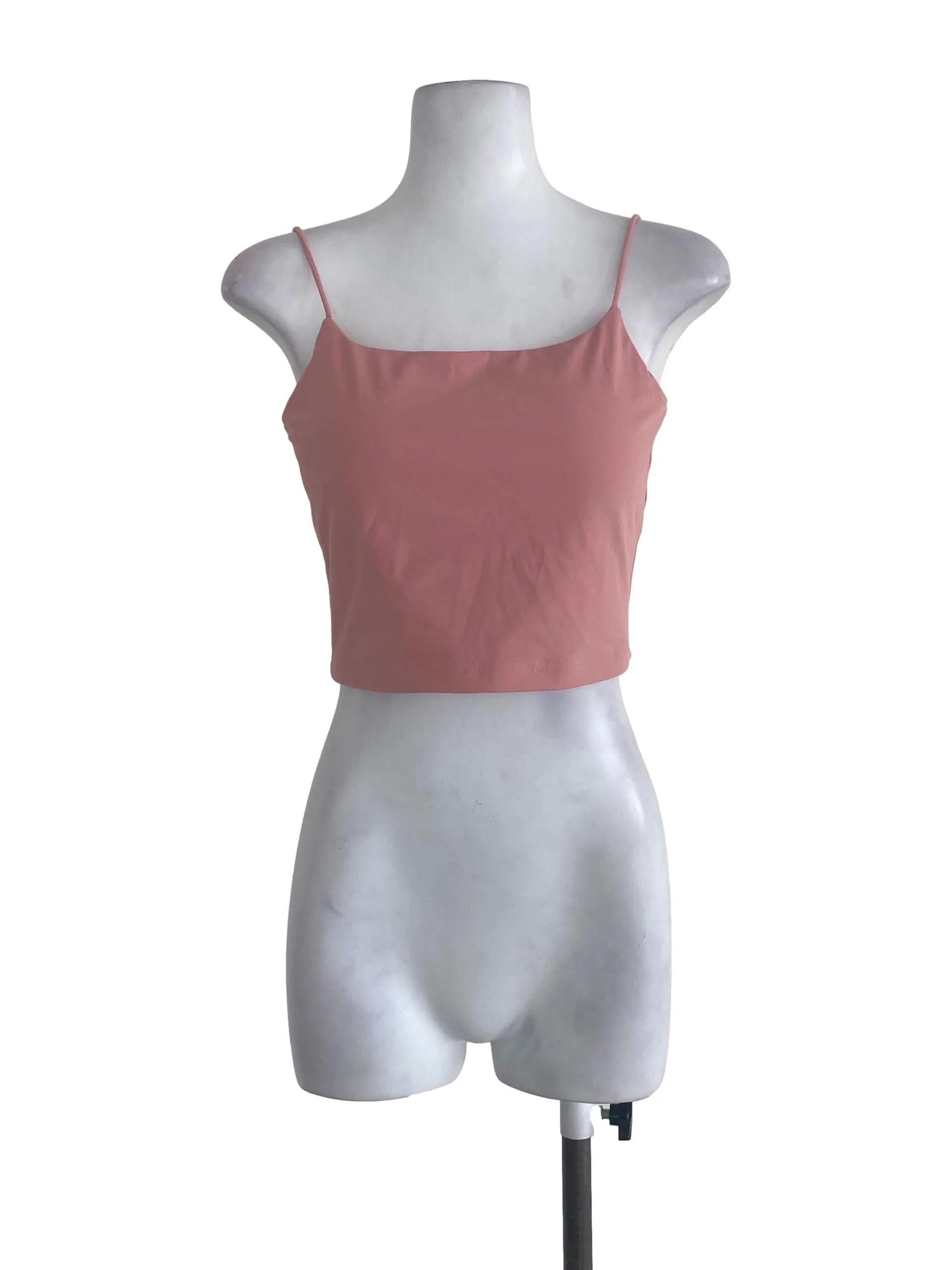 Rose Plain Crop Top