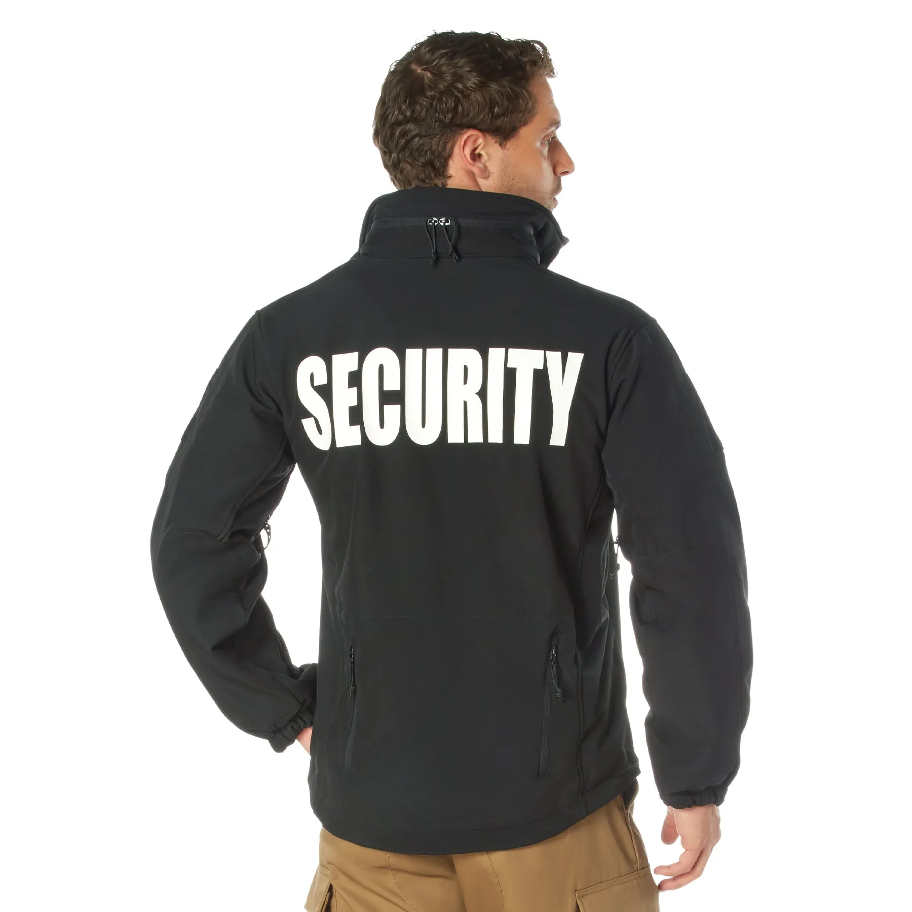 Rothco Spec Ops Soft Shell Security Jacket - Black