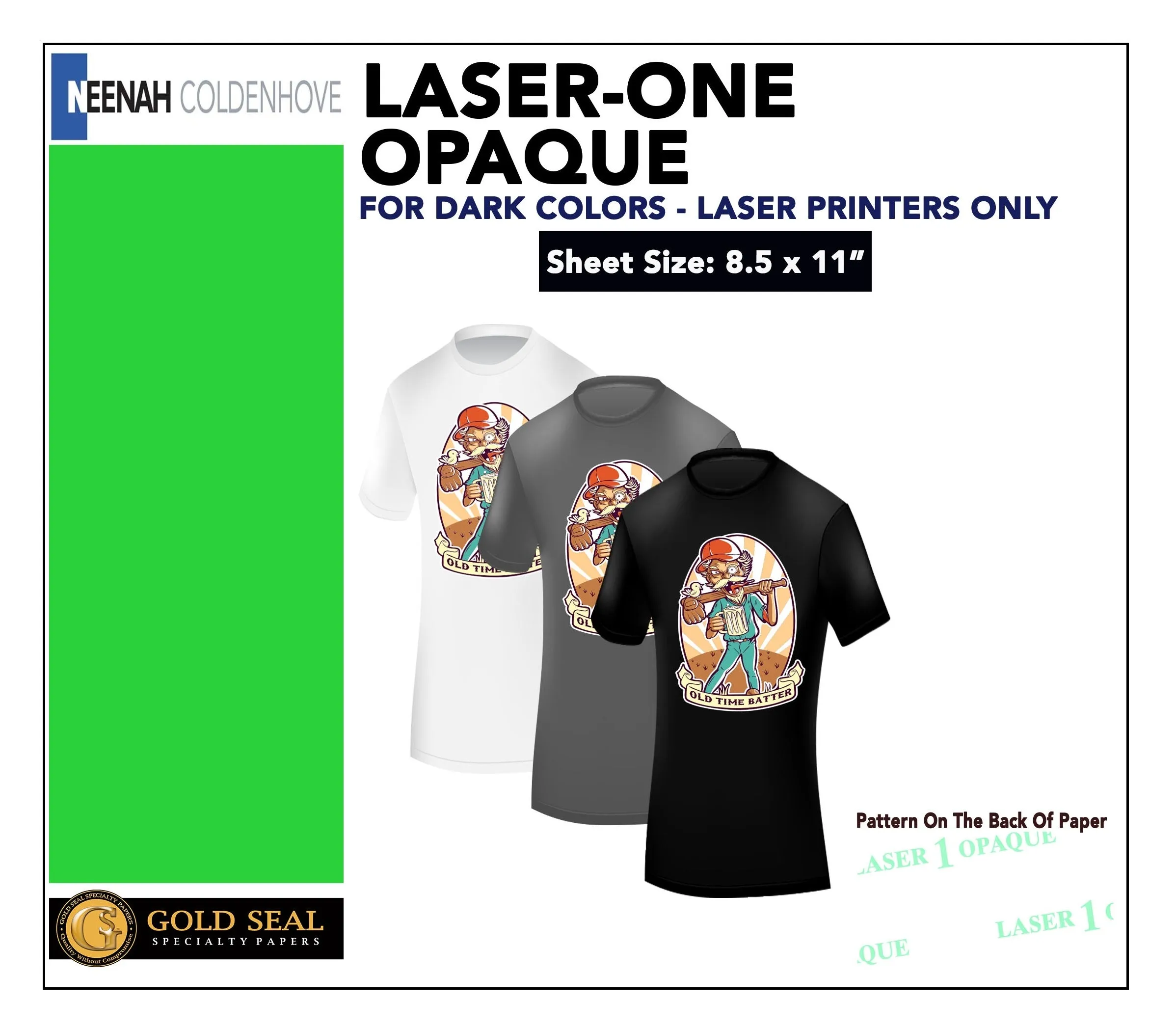 *Sample Packs* LASER Heat Transfer Paper (Single Step Papers)