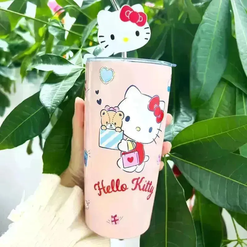 Sanrio Hello Kitty Kuromi Insulated Tumbler (600 ml)