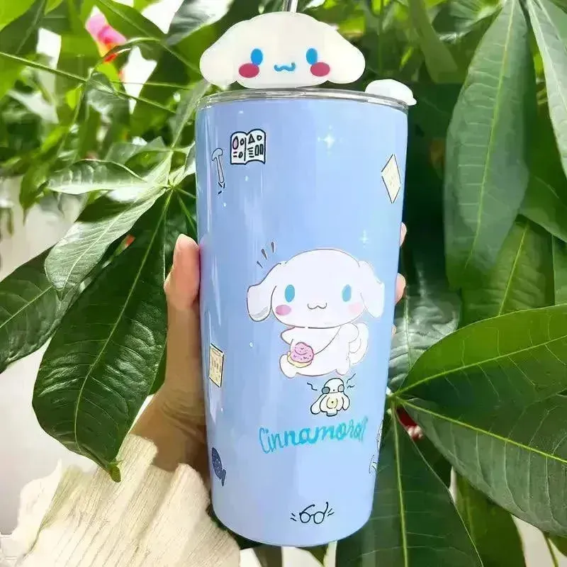 Sanrio Hello Kitty Kuromi Insulated Tumbler (600 ml)