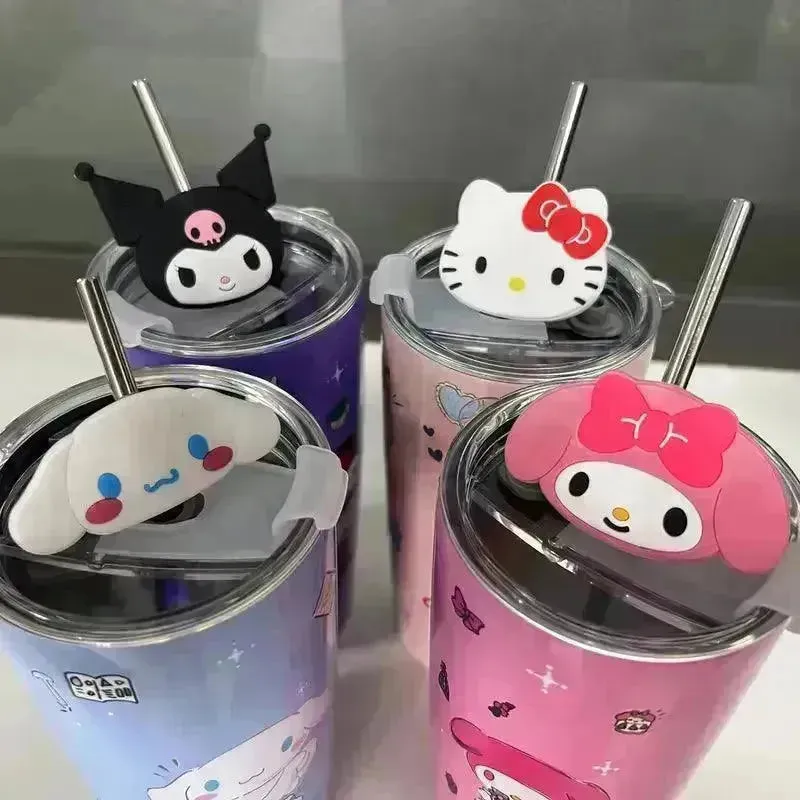 Sanrio Hello Kitty Kuromi Insulated Tumbler (600 ml)