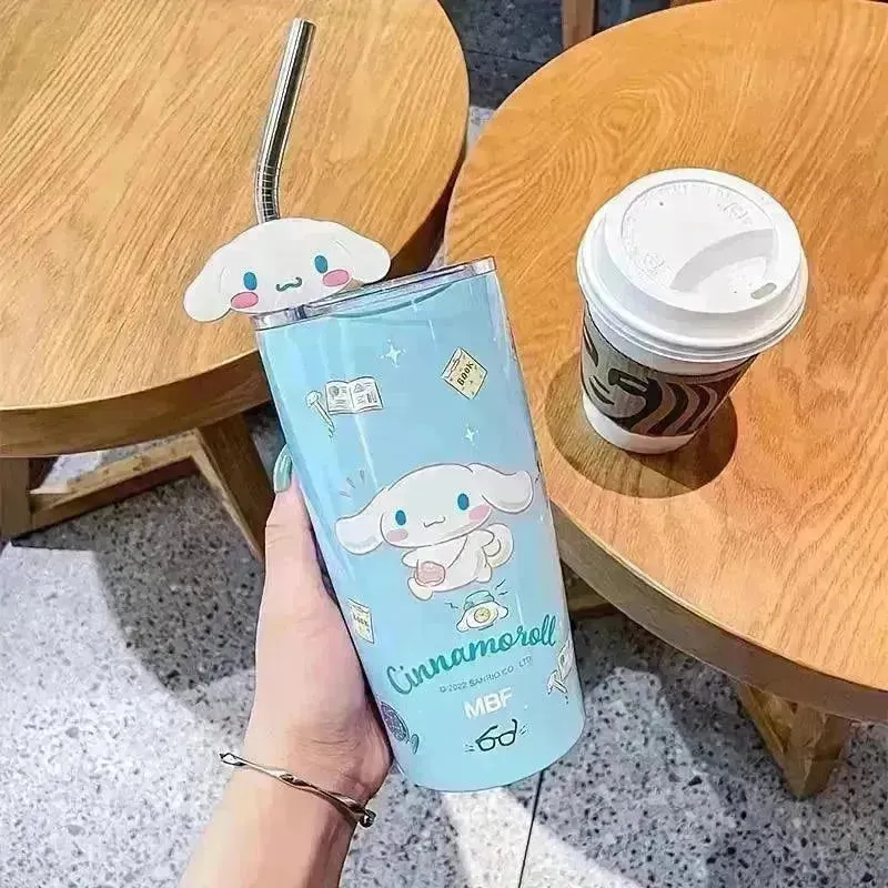Sanrio Hello Kitty Kuromi Insulated Tumbler (600 ml)