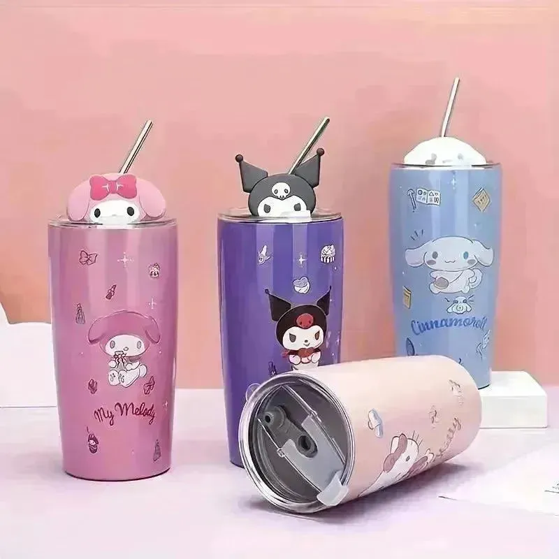 Sanrio Hello Kitty Kuromi Insulated Tumbler (600 ml)