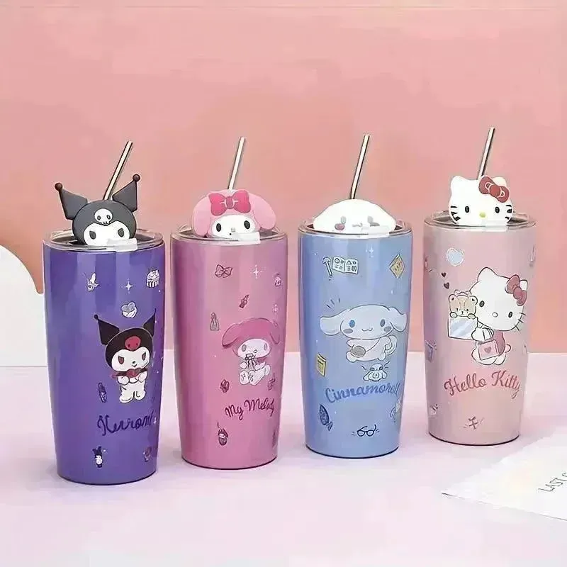 Sanrio Hello Kitty Kuromi Insulated Tumbler (600 ml)