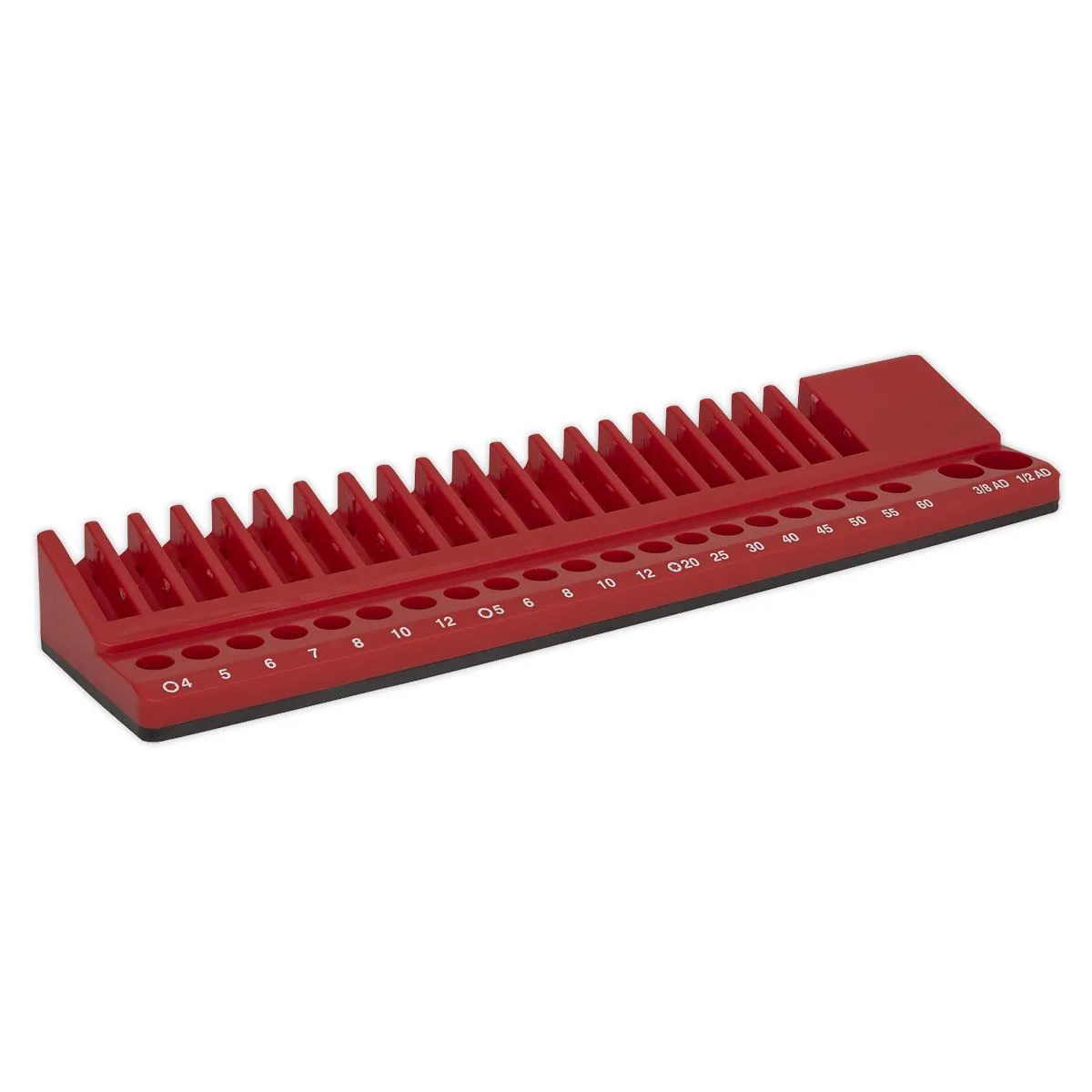 Sealey Premier Magnetic Bit Holder Tray 42 Bit Capacity for 10mm Hex Drive Bits