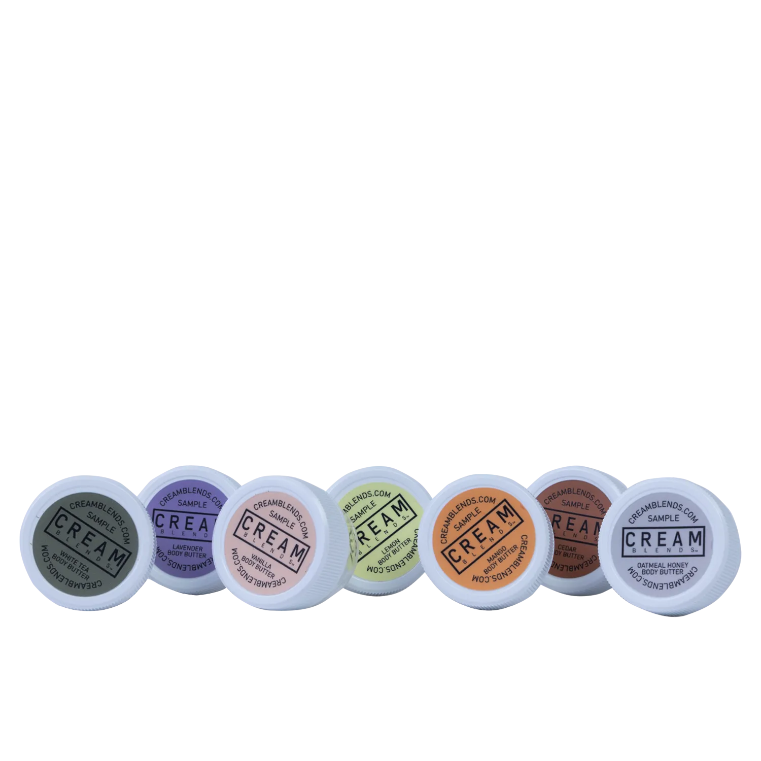 SEVEN BODY BUTTER SAMPLE PACK (Ships in 2 weeks)
