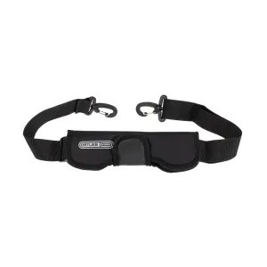 Shoulder strap with carabiners (110 cm, black)