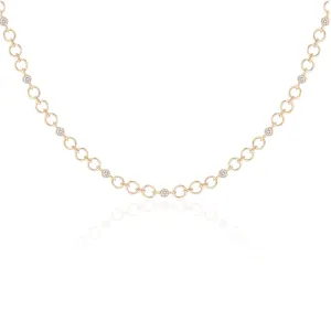 Signature Round Link Studded Chain