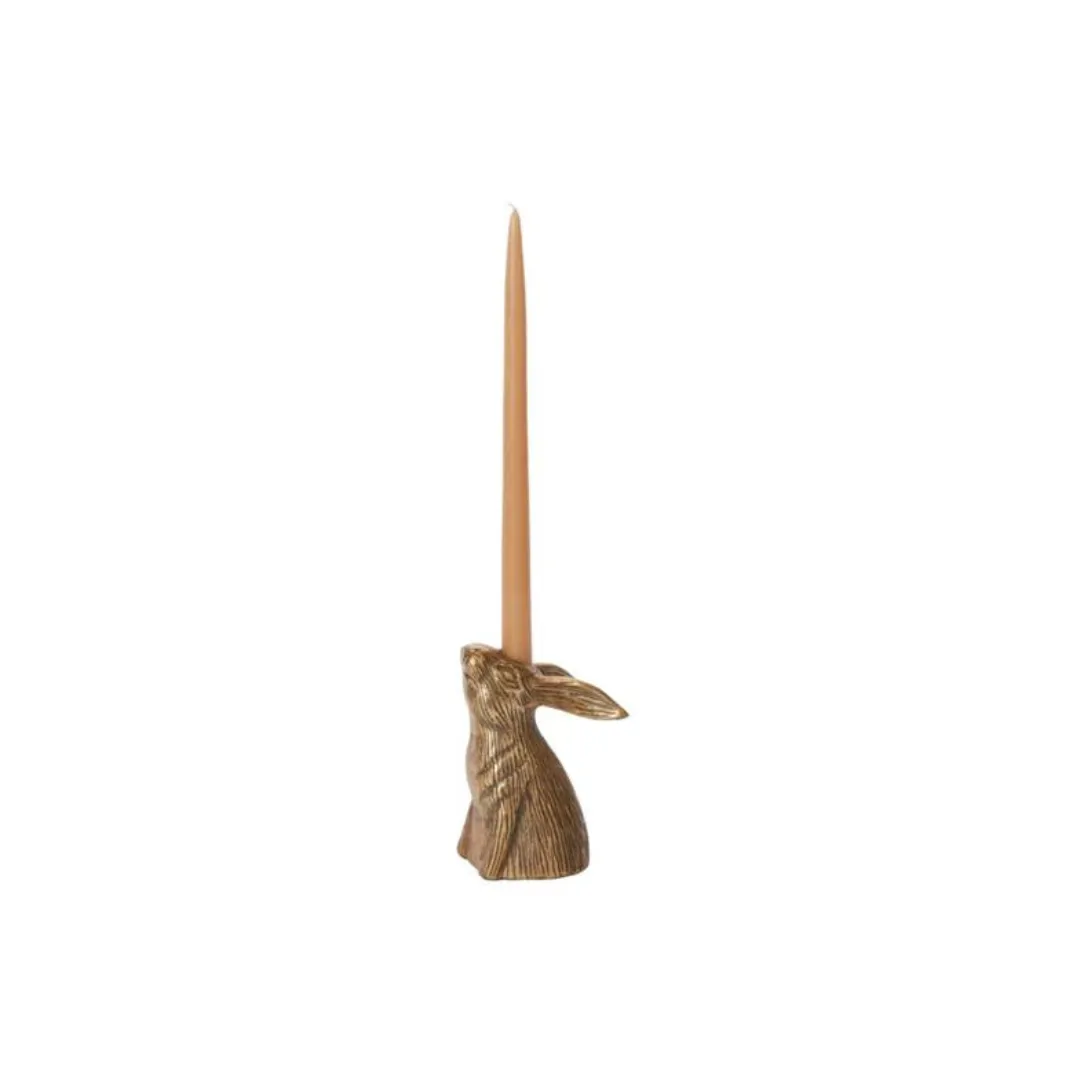 Small Hare Candle Holder