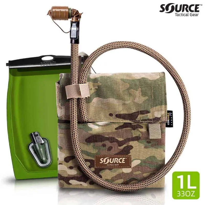 Source Tactical Kangaroo 1L Hydration Pack With Pouch