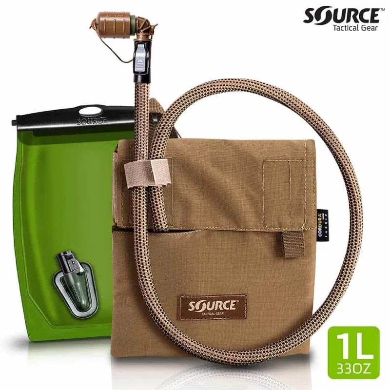 Source Tactical Kangaroo 1L Hydration Pack With Pouch