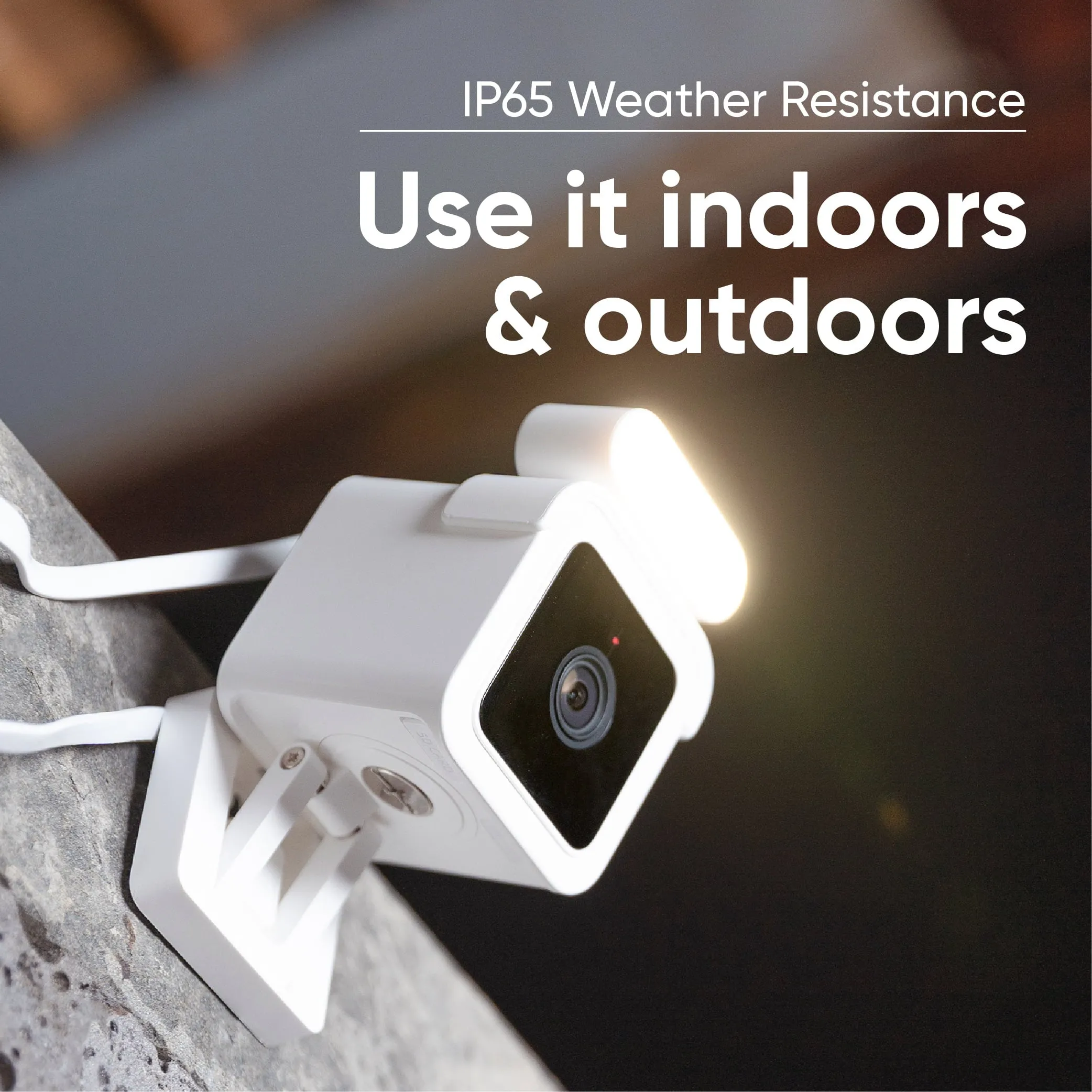 Spotlight For Wyze Cam v3 Color Night Vision 1080p Indoor/Outdoor Camera NEW