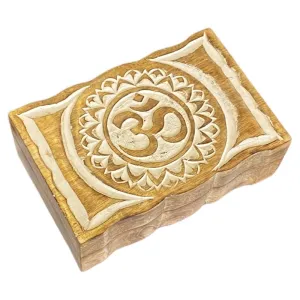 Storage Box - Om Wooden Box