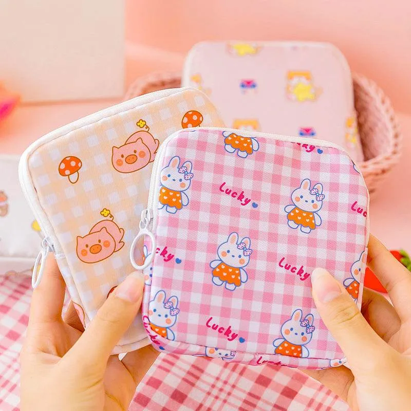 Storage Student Portable Large Capacity Tampon Small Pack Month Bag