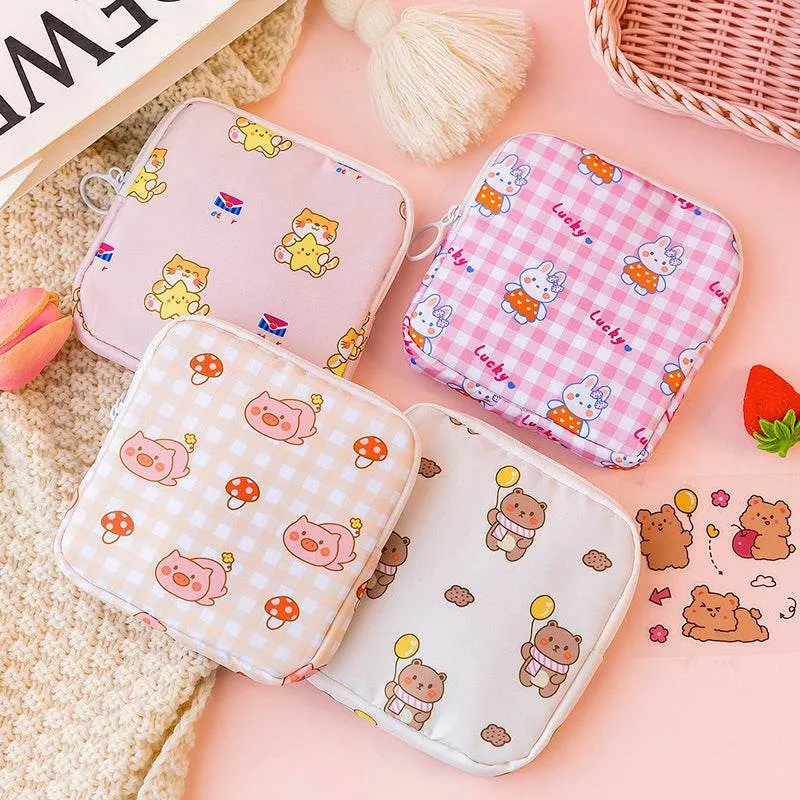 Storage Student Portable Large Capacity Tampon Small Pack Month Bag