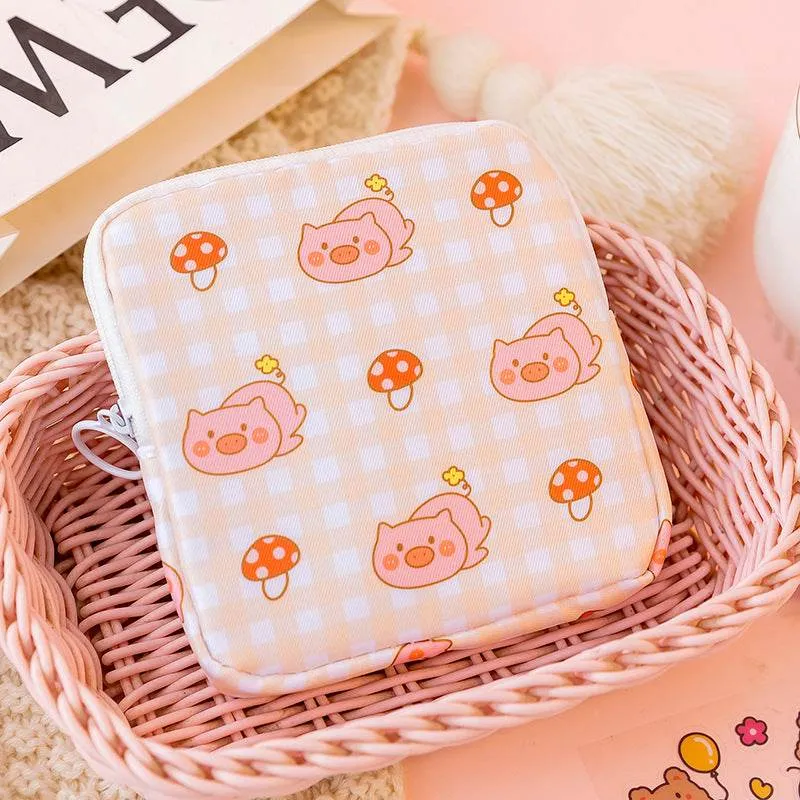 Storage Student Portable Large Capacity Tampon Small Pack Month Bag