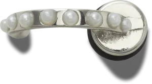 Studded Silver Piercing Jibbitz