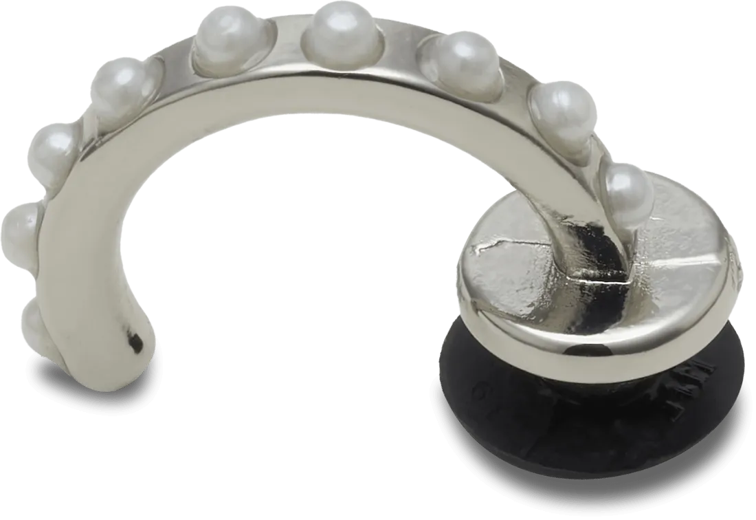 Studded Silver Piercing Jibbitz