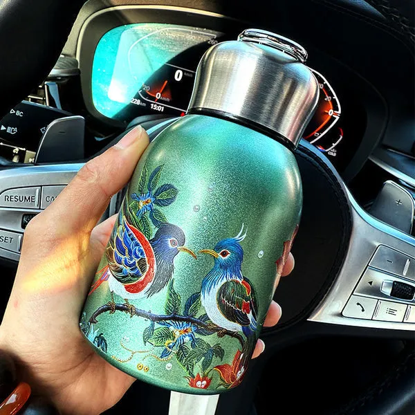 🔥Stylish & Portable Insulated Water Bottle🎒 Keep Drinks Hot or Cold, Enjoy Fresh Drinks Anytime, Anywhere!