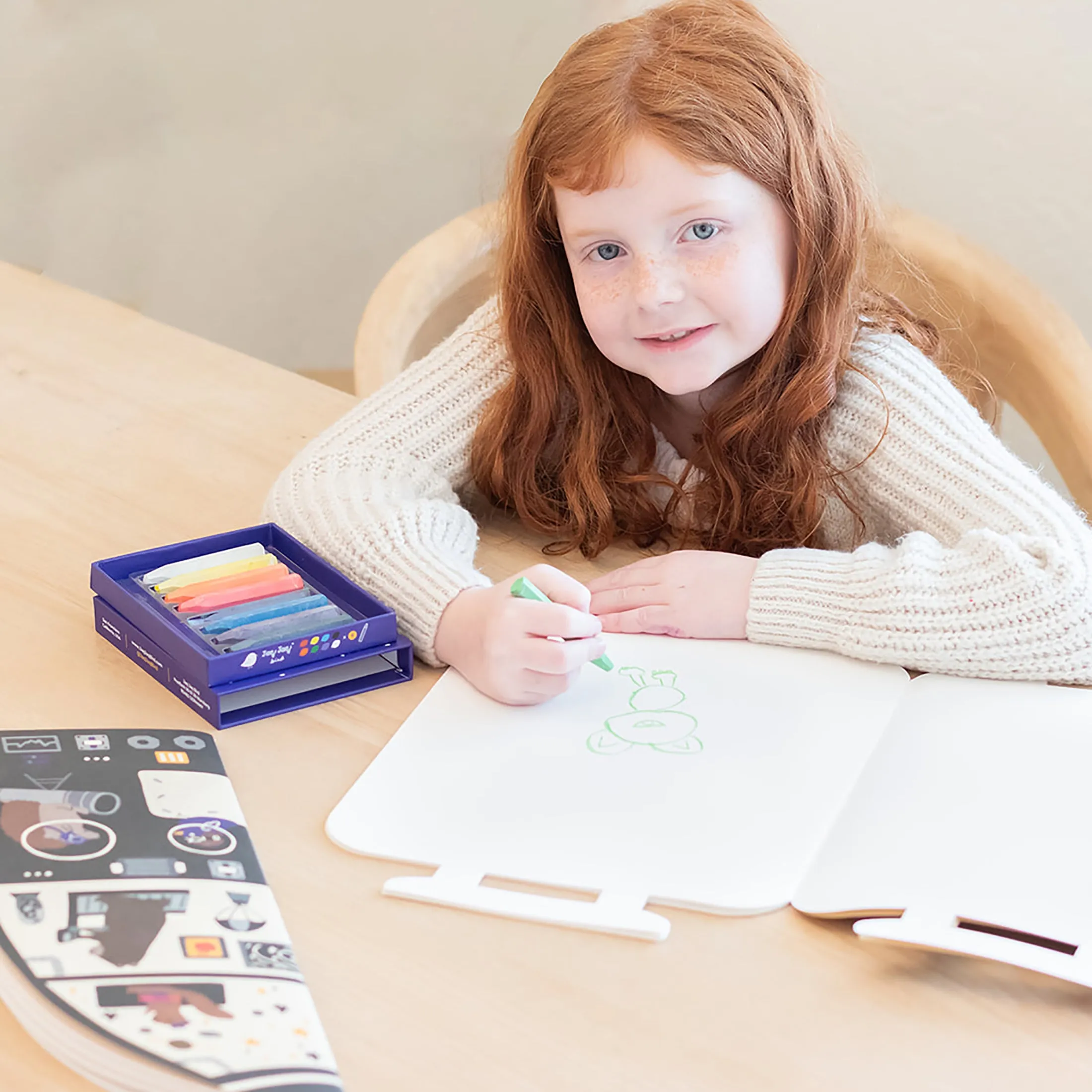 Suitcase Shaped Giant Coloring Book