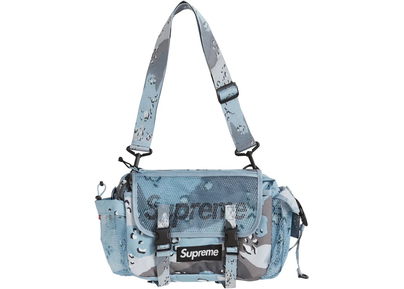 Supreme Waist Bag SS20 Blue Chocolate Chip Camo