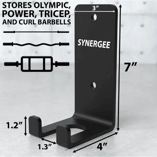 Synergee Vertical Barbell Wall Storage Racks
