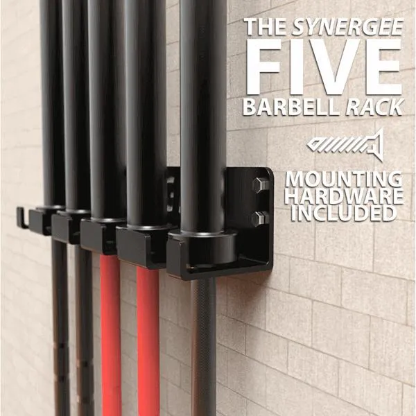 Synergee Vertical Barbell Wall Storage Racks