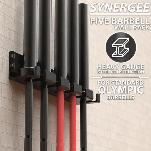 Synergee Vertical Barbell Wall Storage Racks
