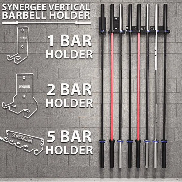 Synergee Vertical Barbell Wall Storage Racks