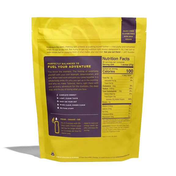 Tailwind Endurance Fuel 30 Serve/810g(Lemon)