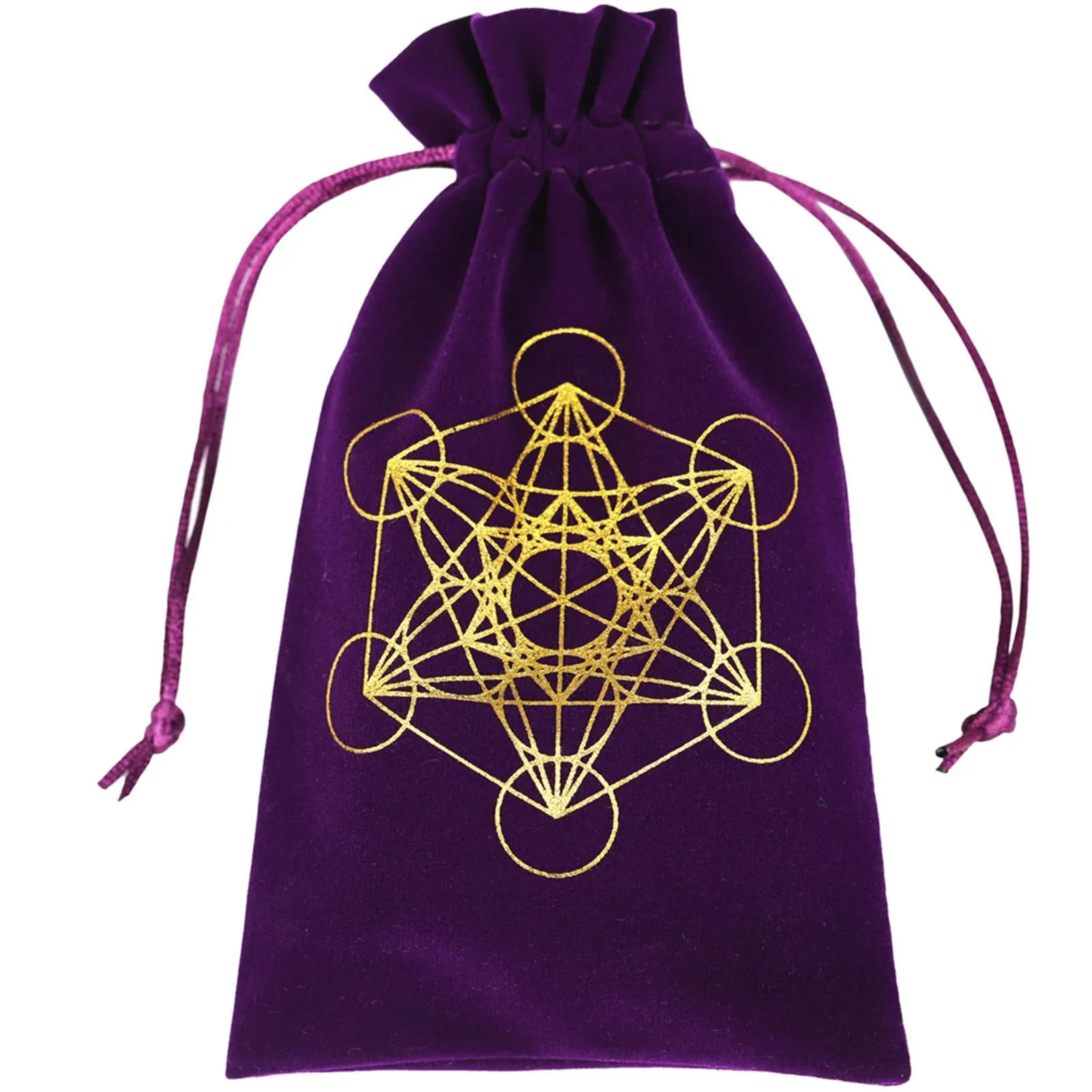 Tarot Cards Storage Pouch Table Cloth Velvet Square Metatron Bags For Tarot Cards Storage Jewelry Bag And Pouch Made Of Velvet 2