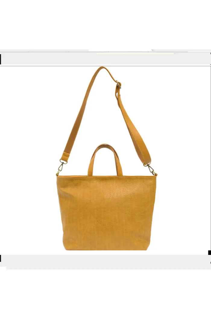 Tawny Woven Convertible Shopper
