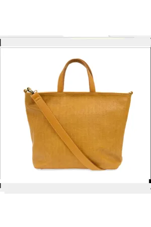 Tawny Woven Convertible Shopper
