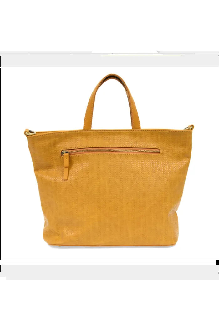 Tawny Woven Convertible Shopper