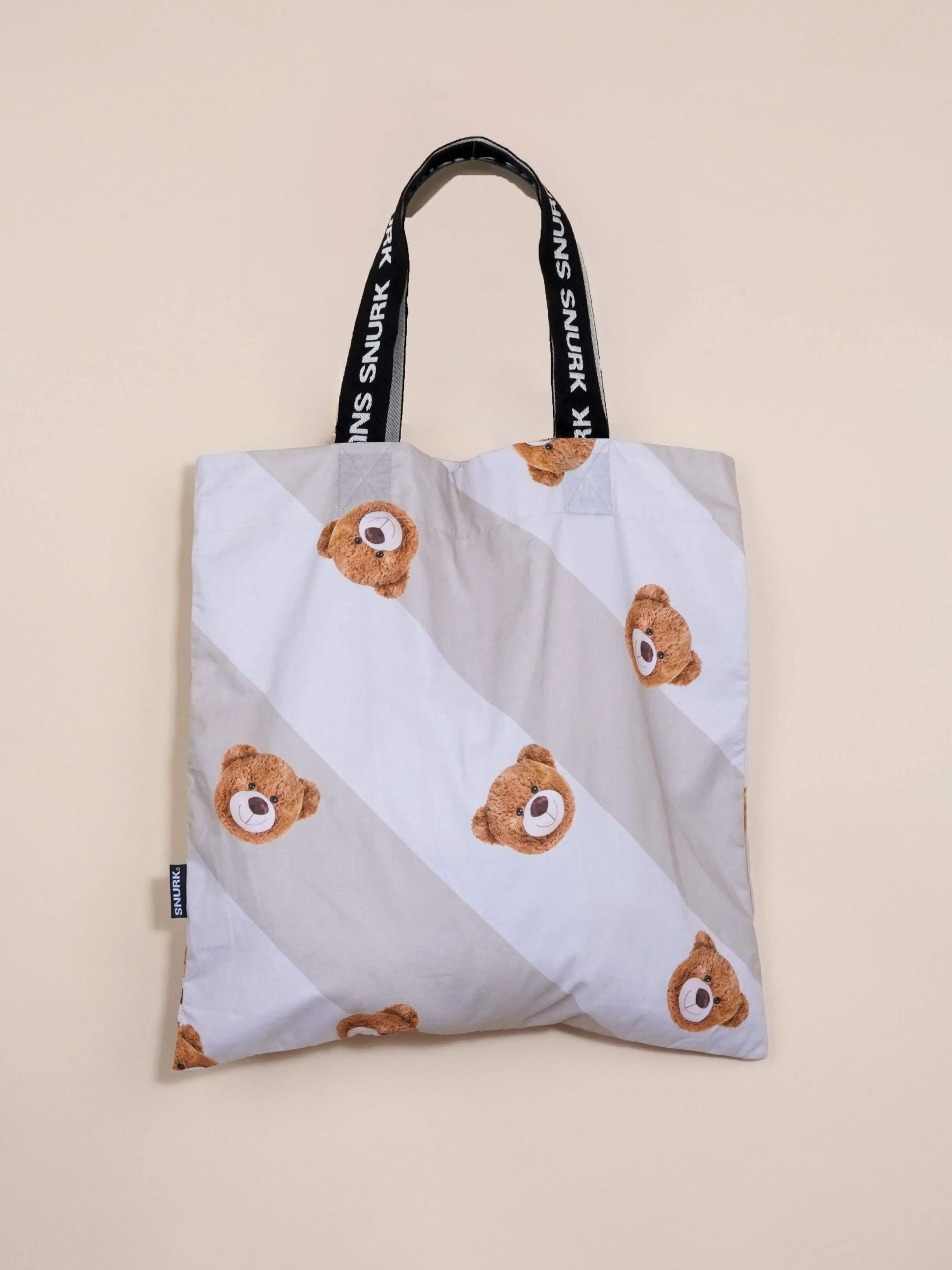 Teddy Beige Shopper Medium
