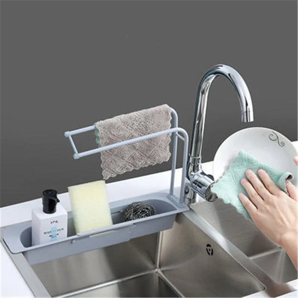 Telescopic Sink Storage Rack