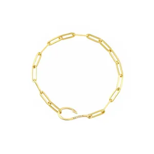 The Diamond Hook Bracelet