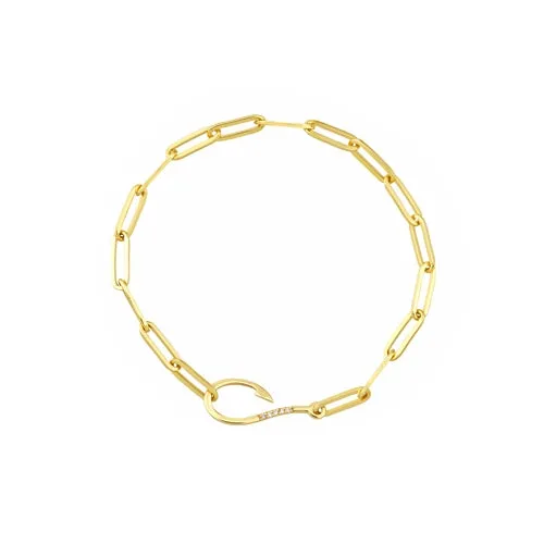 The Diamond Hook Bracelet