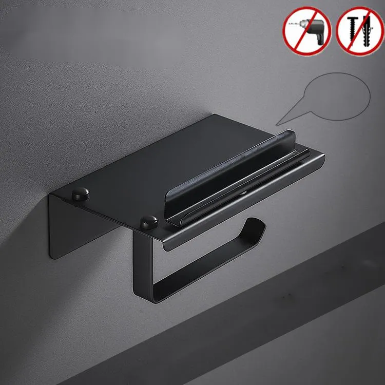 Tissue Paper Holder with Storage Shelf