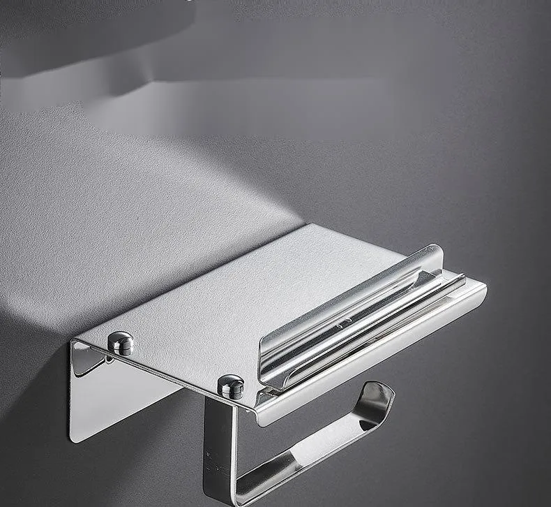 Tissue Paper Holder with Storage Shelf