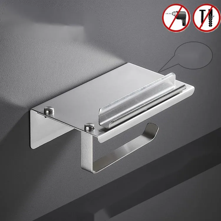 Tissue Paper Holder with Storage Shelf