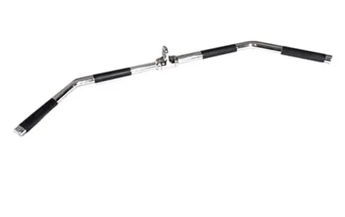TKO Chrome Lat Bar With Polyurethane Round Grips