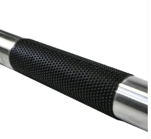 TKO Chrome Lat Bar With Polyurethane Round Grips